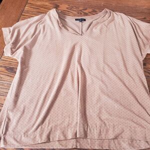 Lane Bryant tan top size 14/16